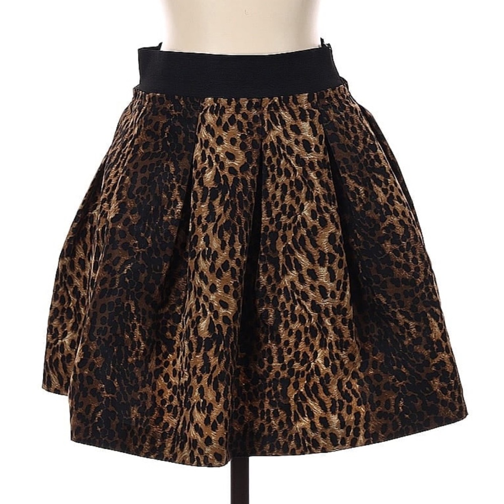 Animal Print mini skirt